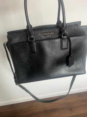 kate spade Black tote/ Structured Satchel